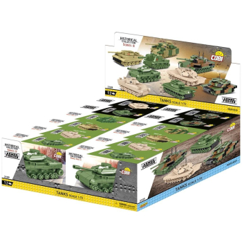 HC and Armed Forces Czołgi 1:72 Seria II (12szt)